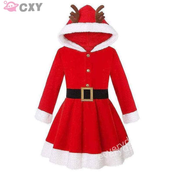 サンタ服 女の子 キッズ サンタコスプレ サンタクロース コスチューム 衣装 クリスマス衣装 セット ワンピースパーティー 子供用 かわいい