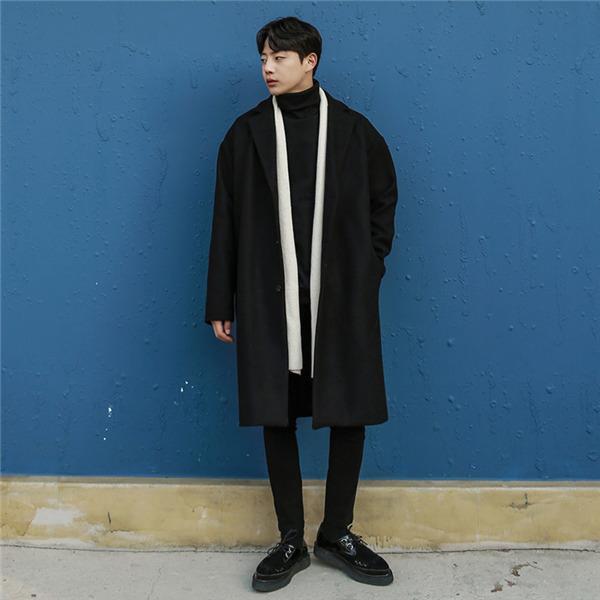 タイムセール】チェスターコート メンズ ロングコート スプリング