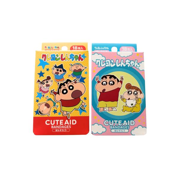 クレヨンしんちゃん ばんそうこう しんのすけ CUTE AID 2種セット 36枚