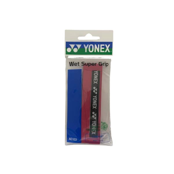 グリップテープ AC103 YONEX ヨネックス ウェットスーパーグリップ AC103 ワインレッド