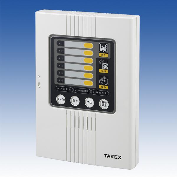 【C-606-2】 警報制御盤 6回線用 セキュリティコントローラ TAKEX tool-darake_20230324038