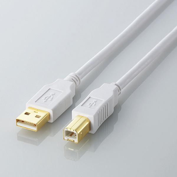 ・パソコンに、USB（Bタイプ）のインターフェイスを持つプリンタや外付けハードディスクドライブなどの周辺機器を接続できる、A-BタイプのUSB2.0ケーブル。【商品の状態】・外装に多少の傷みがありますのでご了承ください。