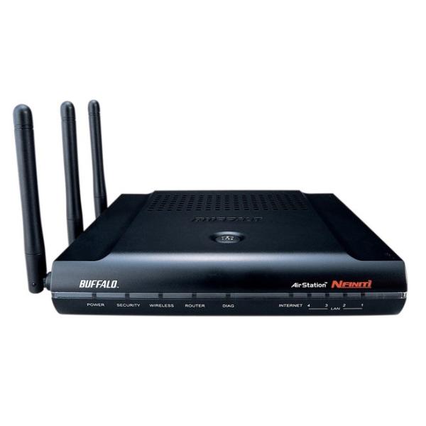 バッファロー Buffalo　WZR2-G300N　AirStation NFINITI 11n対応 11g＆b 無線LANブロードバンドルータ