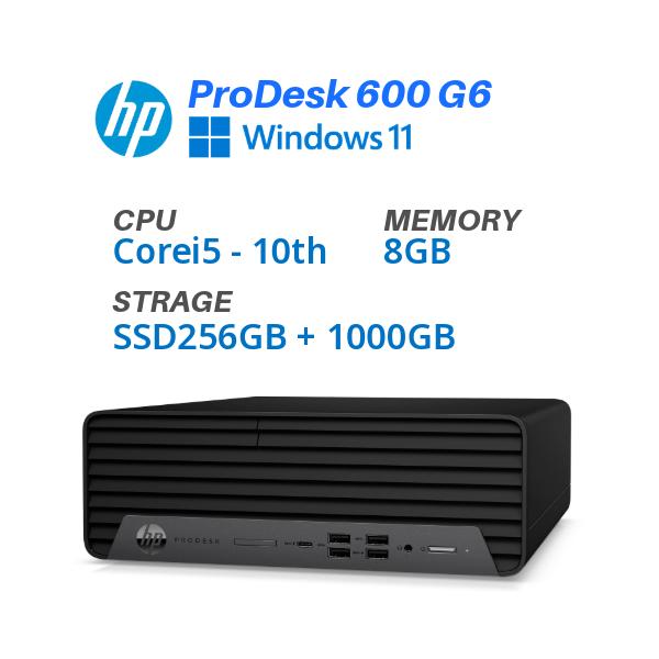 日本HP HP ProDesk 600 G6 Win11Pro / 第10世代Core i5-10500