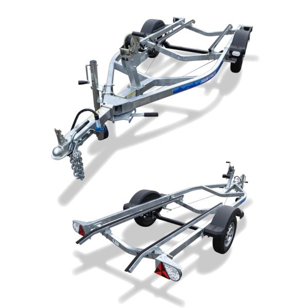 サントレックス PWCトレーラー TB10 最大積載量500kg : ツールデポ