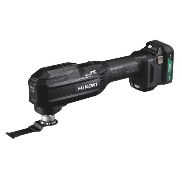 【限定特価】ハイコーキ[HiKOKI] 10.8V-5.0Ah コードレスマルチツール  CV12DB（JSB)　黒