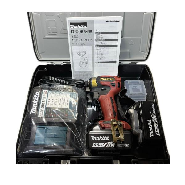 マキタ　TD171Dフルセット　インパクトドライバ　オーセンティックレッド 楽天市場】限定色 マキタ 18V インパクトドライバー TD173DZAR