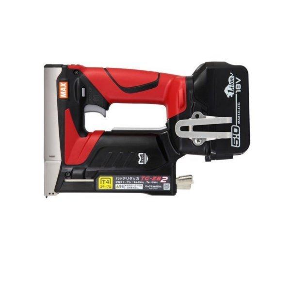 554 充電式タッカ MAX マックス TG-ZB2-BC/1850A 美品 マックス（MAX） 充電式タッカ TG-ZB2-BC/1850A : TOOL-GYM ヤフー