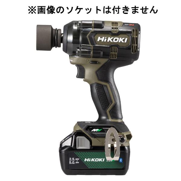 【限定色/チャコールグレー】HiKOKI[ハイコーキ] マルチボルト36V-2.5Ah コードレスインパクトレンチ WR36DH (2XHGRSZ)