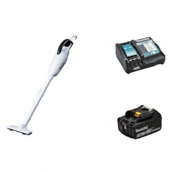 【総額75,405円】マキタ　CL180FDRFW＋BL1860B 楽天市場】マキタ掃除機 18V充電式クリーナー CL180FDRF（青