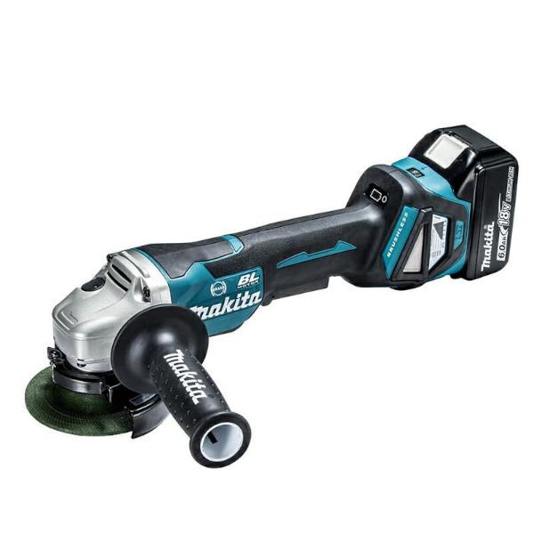 マキタ マキタ[makita] 18V-6.0Ah 100mm 充電式ディスクグラインダ  