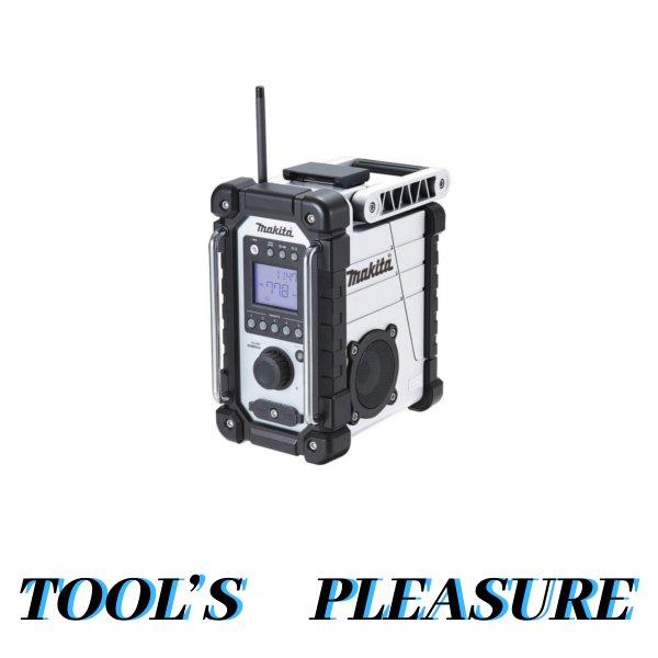 マキタ　充電式ラジオ　MR107W マキタ MR107(青) 充電式ラジオ(本体のみ・バッテリ/充電器別売