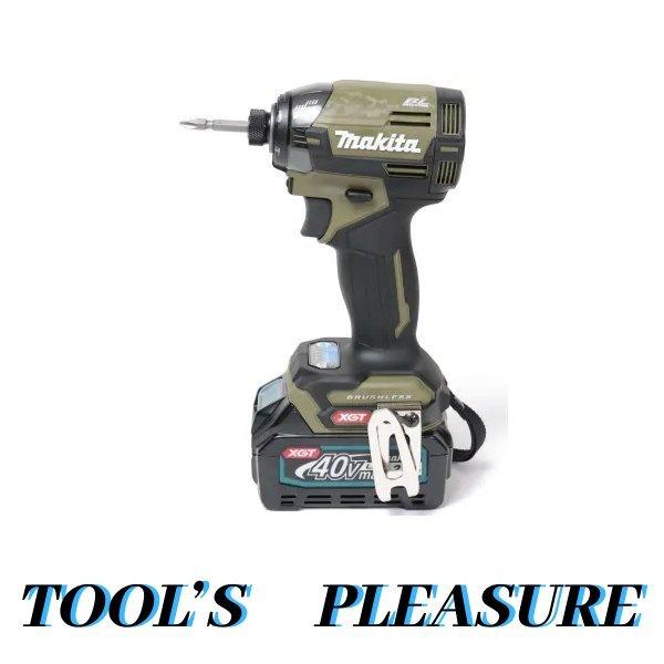 マキタ[makita] 40Vmax-2.5Ah 充電式インパクトドライバ TD002GRDXO  