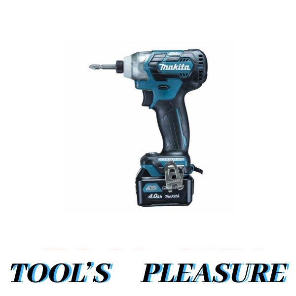 マキタ（makita） スライド式10.8V-4.0Ah 充電式インパクトドライバ 