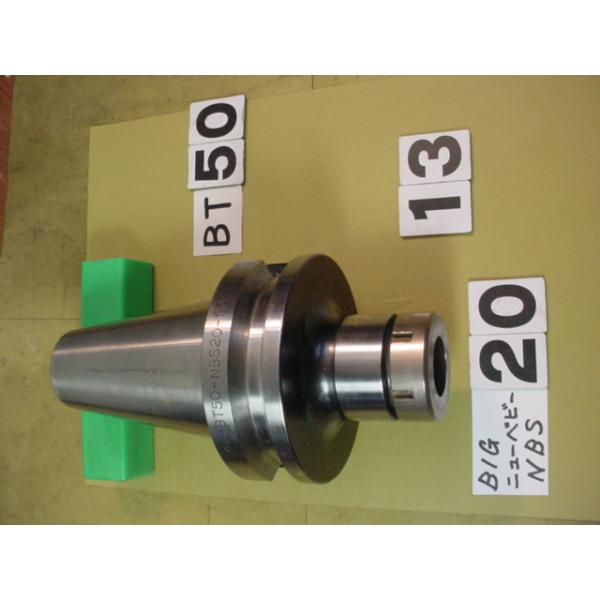 BT50番の　BIG製のニューベビーチャックの 中古品です。型式は　BT50-NBS20-90です。NBC20タイプのコレットを使用できます。写真現状有姿渡しでご入札ください。 BT50-13