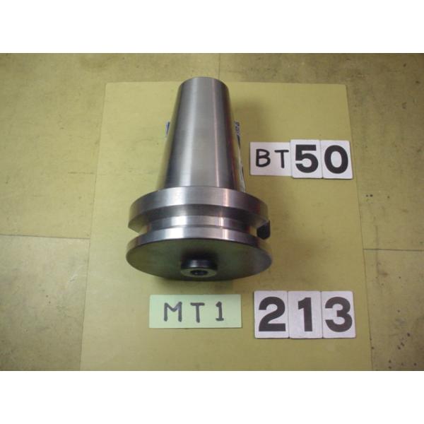 BT50番の　BIG製の　テーパーシャンクホルダーの 中古品です。型式は　BT50-MTA1-45です。MT1シャンクのテーパードリルやリーマなどで使用できます。写真現状有姿渡しでご入札ください。 BT50-213
