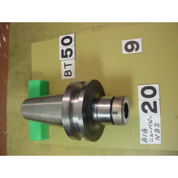 BT50番の　BIG製のニューベビーチャックの 中古品です。型式は　BT50-NBS20-90です。NBC20タイプのコレットを使用できます。写真現状有姿渡しでご入札ください。 BT50-9