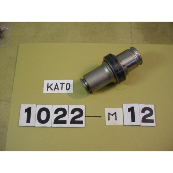 KATO製の　タッパーコレットの中古品です。　型式　TC1022-M12　で ミリ目タップのM12タップ用です。写真現状有り姿渡しでご入札下さい。