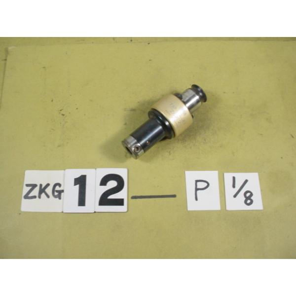 日研製の　タッパーコレットの中古品です。　型式　ZKG12-P1/8で ガスタップP1/8用です。　中古品です。写真現状有り姿渡しでご入札下さい。