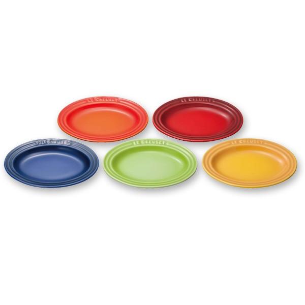 ルクルーゼ ル クルーゼ Le Creuset ストーンウェア ミニ オーバル プレート 5枚入り 00 405 Le Creuset Tool Meal 通販 Paypayモール