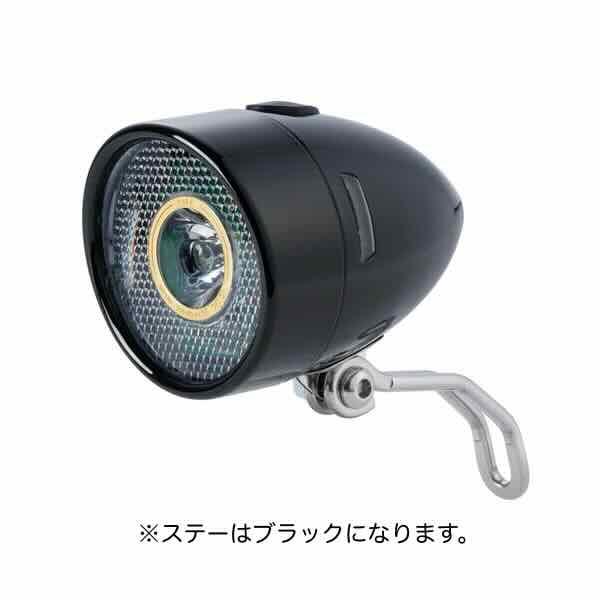 【最速発送】KiLEY キーレイ LM-001 砲弾ライト フロント Black　【自転車】【ライト】【150ルーメン】【単4電池】