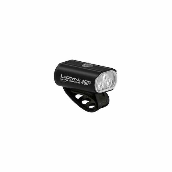 【最速発送】LEZYNE レザイン Mini Drive 450+ Black 【ライト】【前照灯】【USB-C充電式】【450ルーメン】【自転車】【日本正規品】