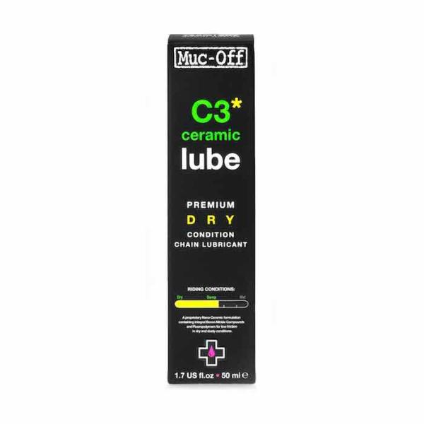 【最速発送】Muc-Off マックオフ　C3 Dry Ceramic Lube 50ml C3ドライセラミックルブ 【自転車】【チェーン】【ドライコンディション】【メンテナンス】