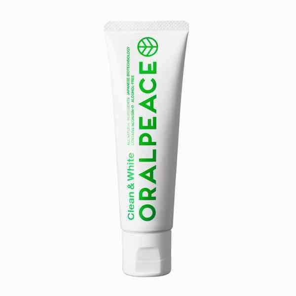 ORALPEACE オーラルピース　Clean & White 80g クリーン＆ホワイト【アウトドア】【歯磨き】【ホワイトニング】【口腔ケア】【水いらず】【登山】