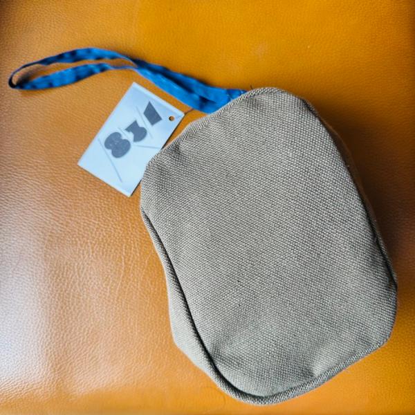 SAWING 831 いびつくん ハンドメイド キャンバスポーチ