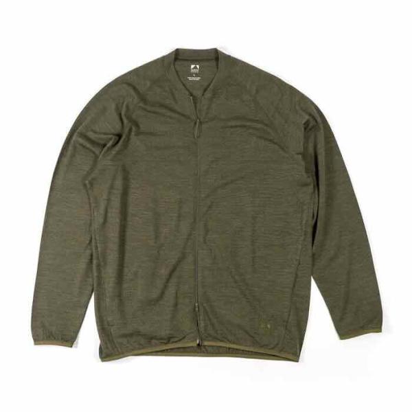 【最速発送】subtle voice サトルボイス Wool Add Jacket Deep Moss 【登山】【ウインタースポーツ】【Made in Japan】