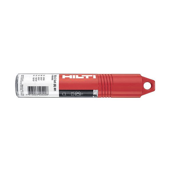 【美品】ヒルティドリルビット　ドリルビット TE-CX 6/17 HILTI (ヒルティ) ドリルビット 6本セット TE-C (6) M1 Set