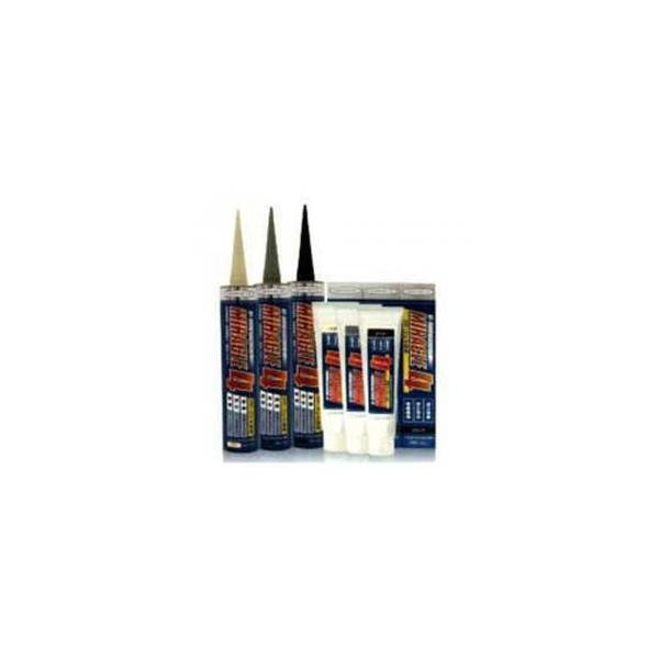 ヘルメチック　特殊変成シリコン樹脂一液湿気硬化型弾性多用途接着剤【ミラクル4　容量】[チューブ] 135ml×1本色:アイボリー、グレー、ブラック