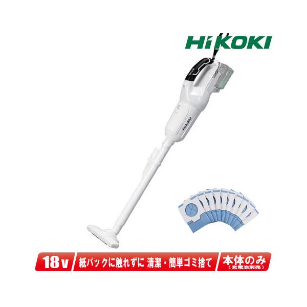 HIKOKI 18V コードレスクリーナ 紙パック仕様 R18DPA(NN) 本体のみ（充
