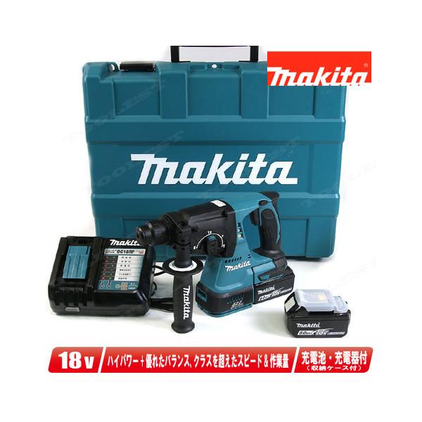 マキタ（makita） 18V 充電式ロータリハンマドリル・青 HR244DRGX 6.0