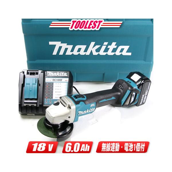 マキタ（makita） 18V 100mm充電式ディスクグラインダ GA412DRG 6.0Ah