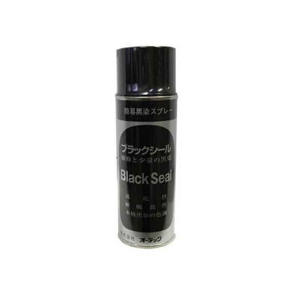 ブラックシール 420ml 簡易黒染めスプレー 1411 オーデック 12本 done