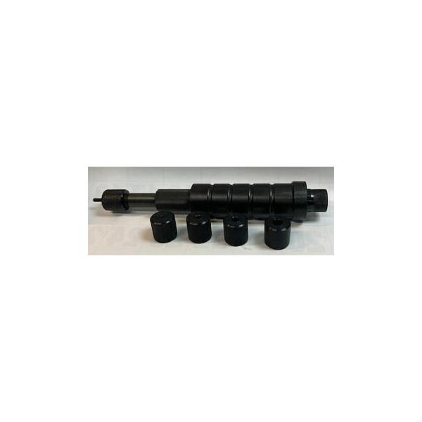 ノックピンが簡単に引き抜ける、先端に市販のキャップスクリューを取り付けるだけで簡単に使用出来ます。付属品　キャップホルダー　M4、M5、M6、M8、M10用