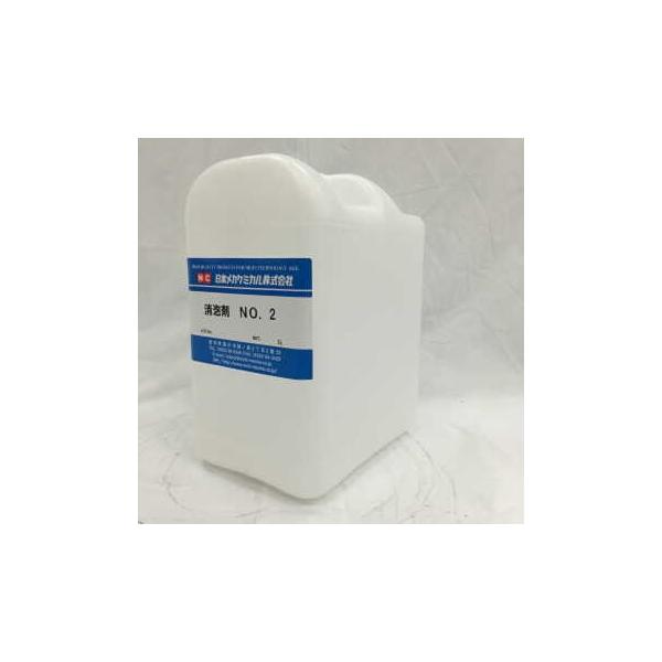 SH-NO2-5　消泡剤　NO.2  一般的消泡剤　HM-3・HM3Z・W-GC4・SD7A対応　5L　日本メカケミカル使用劣化による加工液の泡立ちを抑制します。【特長】●泡立った加工液に消泡剤Ｎ０．２を添加することで、泡立ちを抑制します。...