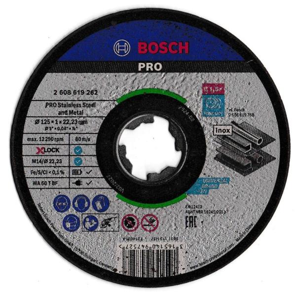 BOSCH（ボッシュ） X-LOCK 切断砥石 1枚入 2608619262 スタンダード
