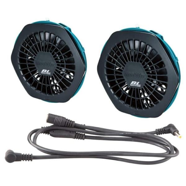 Makita ファンユニット A-67527 2個＋バッテリーセット マキタ（makita） 既存・ファンユニットセット品 A-67527 既存バッテリ