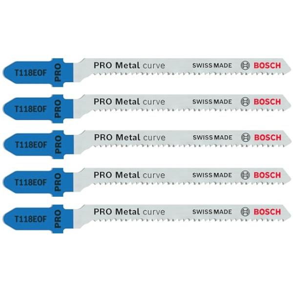 ボッシュ T-118EOF/5 PRO ジグソーブレード 5本入 2608634237 金工用 BOSCH ネコポス可 New 在庫