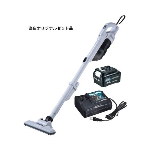 マキタ（makita） 充電式クリーナ CL200FDZW+バッテリBL1040B+充電器