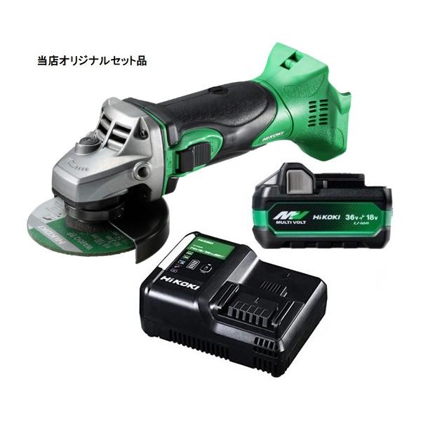 HiKOKI（ハイコーキ） コードレスディスクグラインダ G18DSL2(NN)+