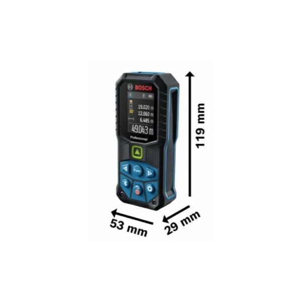 ���� �{�b�V�� �O���[�����[�U�[�����v �X�}�L���� GLM50-27CG �T�C�Y�F53mmx119mmx29mm BOSCH �݌� ���i�摜1