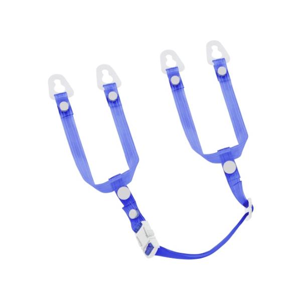 タジマ HASVCA あご耳紐セット ビニール クリアブルー セフメット専用アクセサリー TAJIMA TJMデザイン 360380 ネコポス可 '