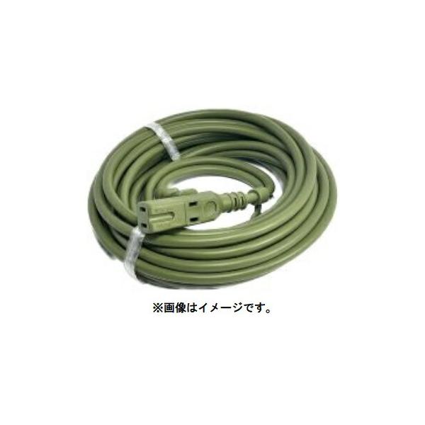 フジマック アースカラーソフト延長コード 5M JE-1505-MG モスグリーン 延長コード FUJIMAC 小型便 '