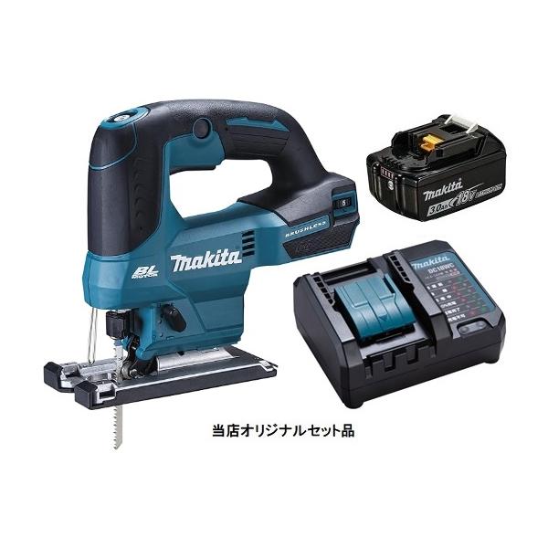 【2022年発売最新モデル / 新品・未使用品】 makita（マキタ） 18V 充電式ジグソー JV184DRG　バッテリ(BL1860B)＋充電器(DC18RF)＋ケース Jigsaw_Makita_JV184D_eyecatch-