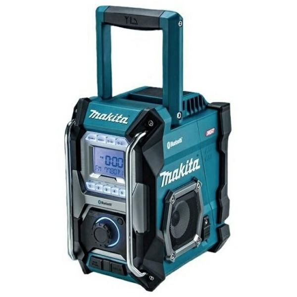 マキタ（makita） 充電式ラジオ MR002GZ 青 本体のみ 大型スピーカ×2