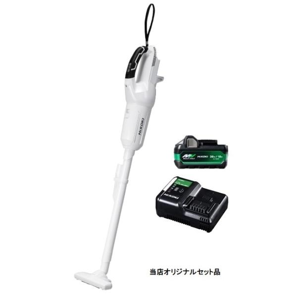HiKOKI（ハイコーキ） コードレスクリーナ R18DPA(NN)+バッテリ
