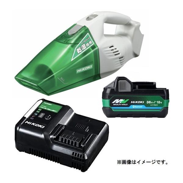 HiKOKI（ハイコーキ） コードレスクリーナ R18DSL(S)(NN)+バッテリ